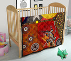 premium-quilt-aboriginal-dot-painting-flags-crocodile