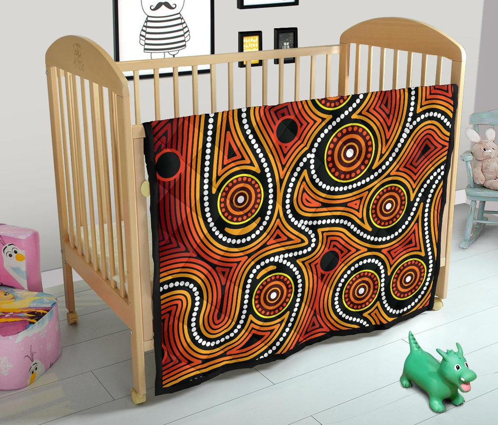 aboriginal-premium-quilt-indigenous-circle-dot-painting-ver01
