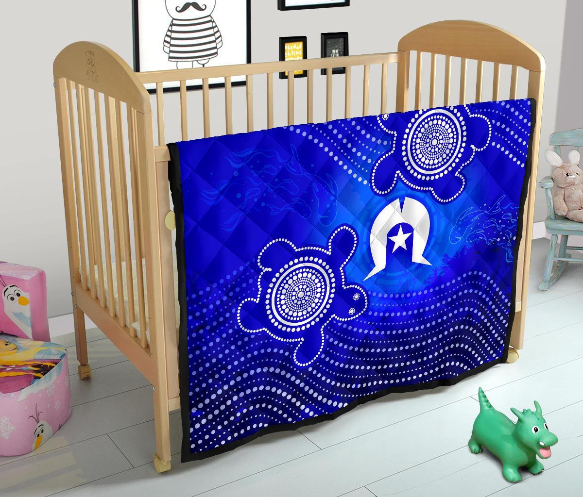 torres-strait-islanders-premium-quilt-torres-symbol-with-turtle