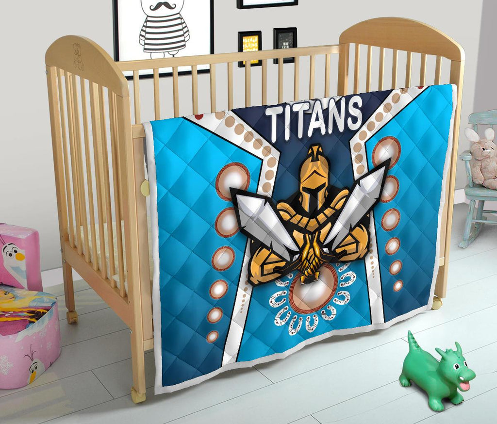 gold-coast-premium-quilt-titans-gladiator-simple-indigenous