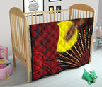 aboriginal-premium-quilt-indigenous-snake-sun-dot-painting
