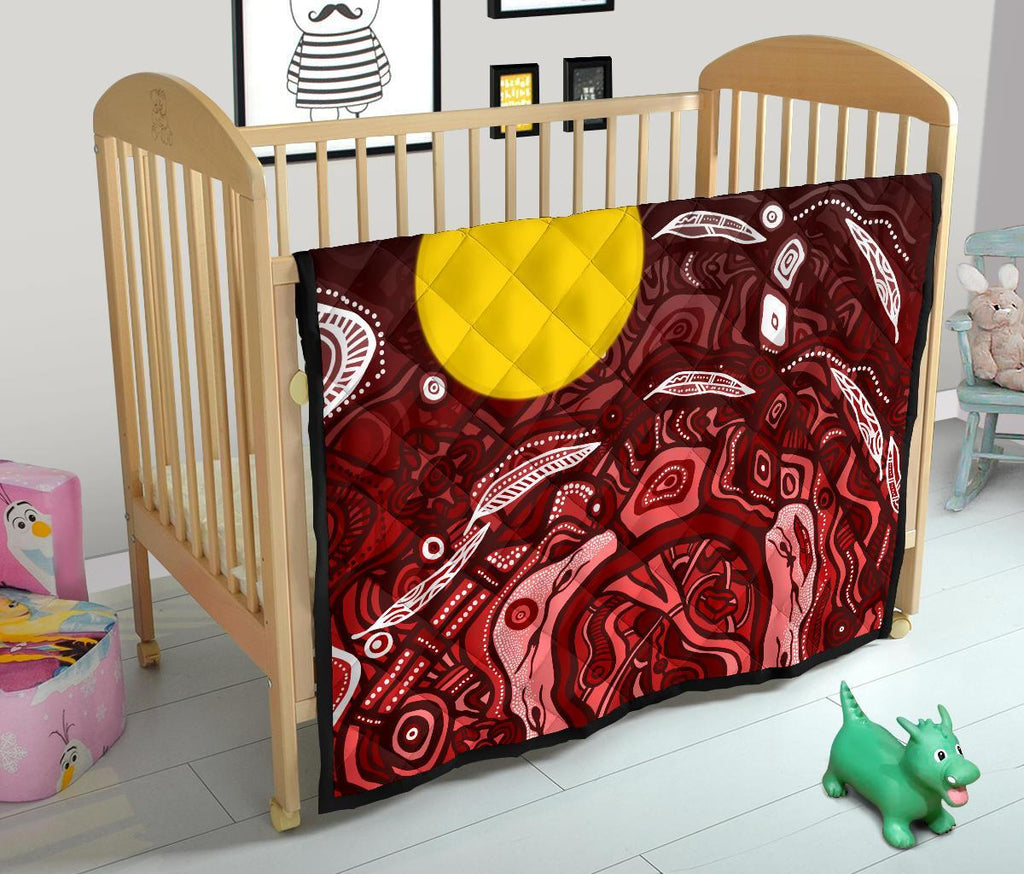 aboriginal-premium-quilt-red-landscape