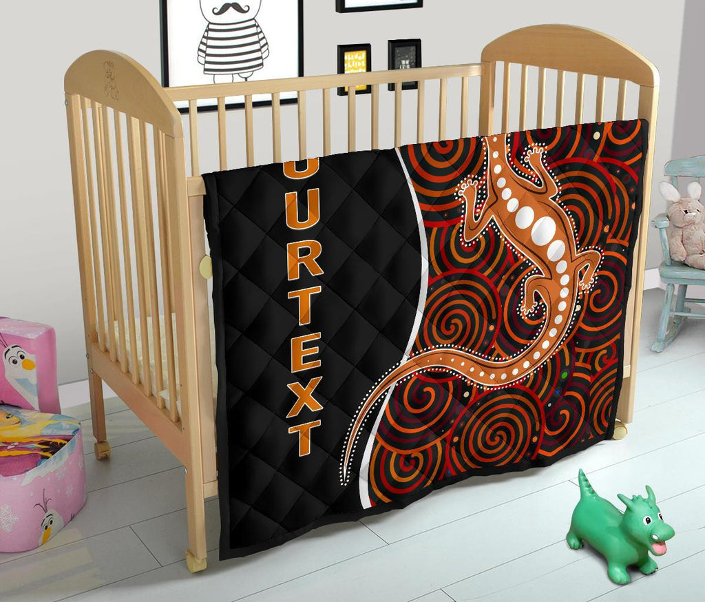 aboriginal-personalised-premium-quilt-indigenous-lizard-dreaming