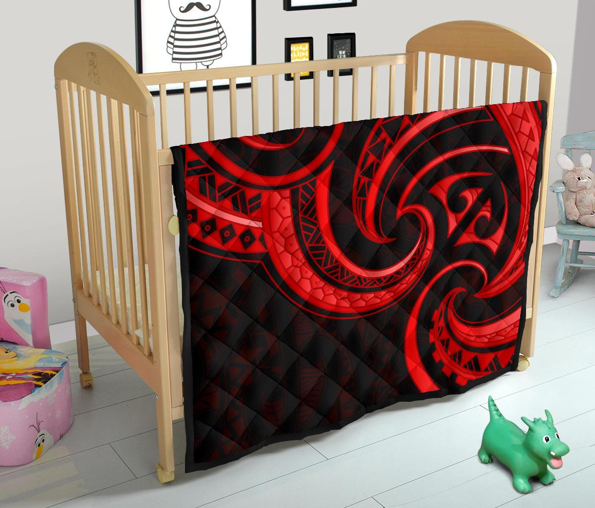 new-zealand-maori-mangopare-premium-quilt-polynesian-red