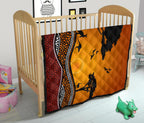 premium-quilts-kangaroo-coverlets-aboriginal-dot-painting-sunset