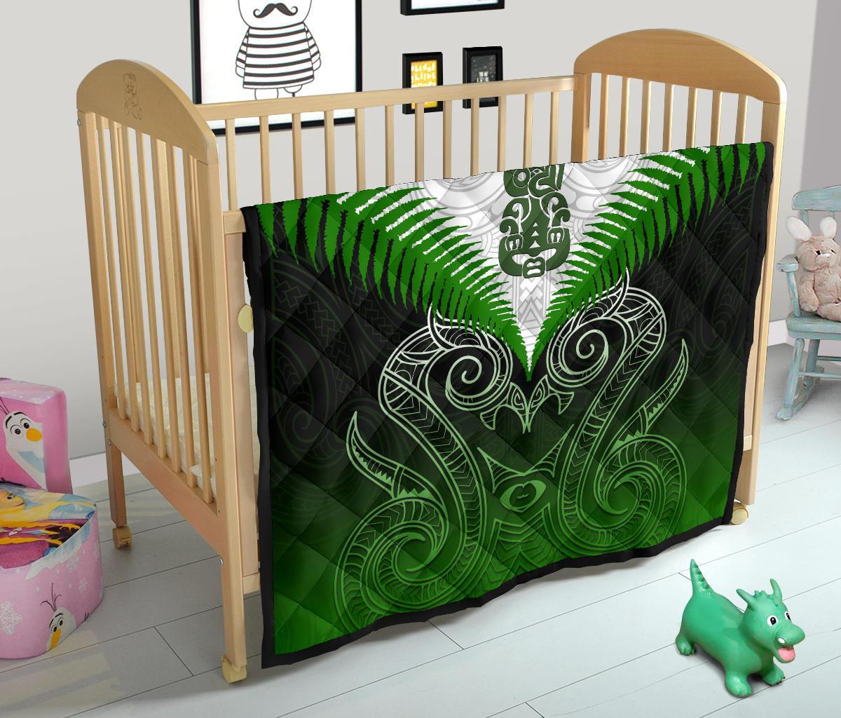 maori-manaia-premium-quilt-green