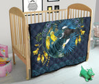 tui-bird-and-kowhai-flower-quilt
