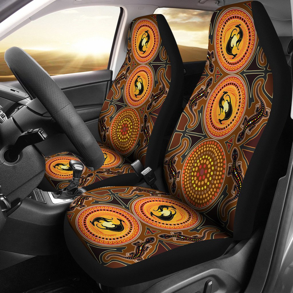 car-seat-covers-aboriginal-dot-painting-lizard