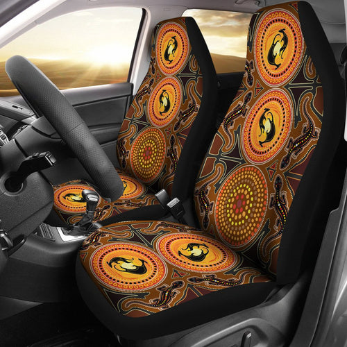 car-seat-covers-aboriginal-dot-painting-lizard