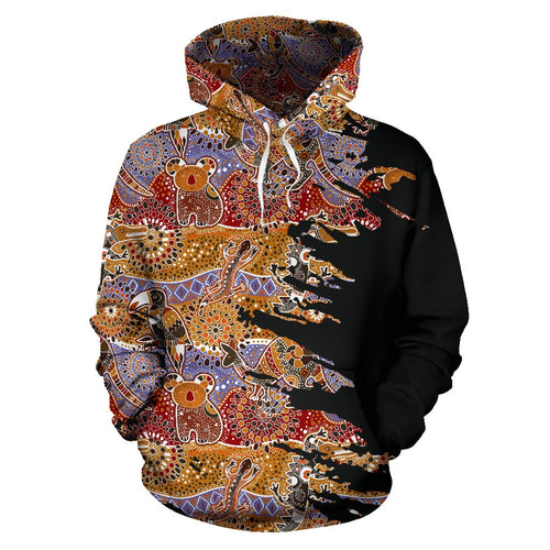 aboriginal-hoodie-kangaroo-koala-crocodile-patterns-all-over-print