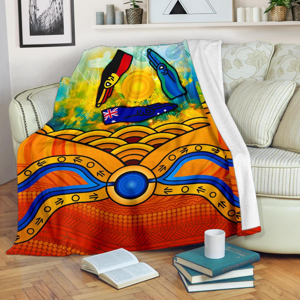 aboriginal-premium-blanket-australia-kangaroo-naidoc-week-2021