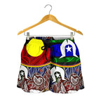 Women's Short - Aboriginal Dot In Naidoc Week Style - Vibe Hoodie