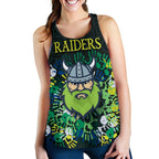 Canberra Women Racerback Tank Raiders Viking Simple Indigenous - Vibe Hoodie