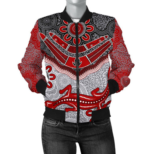 aboriginal-womens-bomber-jacket-indigenous-boomerang-and-lizard-art