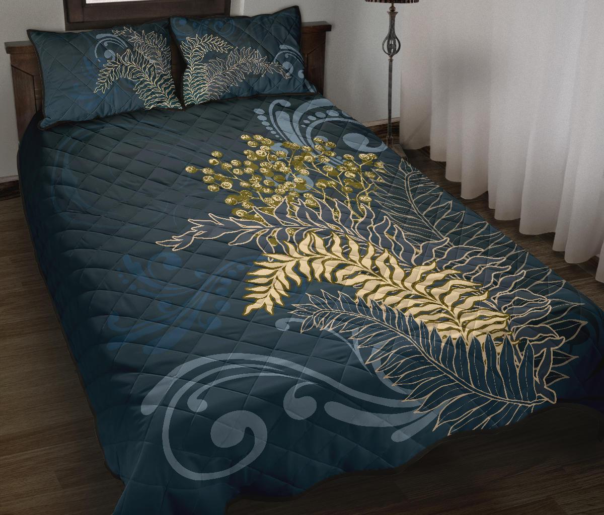 new-zealand-silver-fern-quilt-bed-set-navy