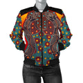 womens-bomber-jacket-aboriginal-sublimation-dot-pattern-style-red