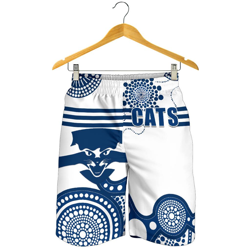 cats-men-shorts-geelong-indigenous
