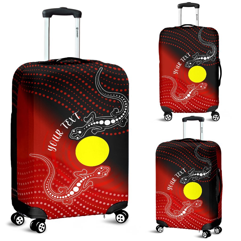 customaboriginal-luggage-covers-two-indigenous-lizard