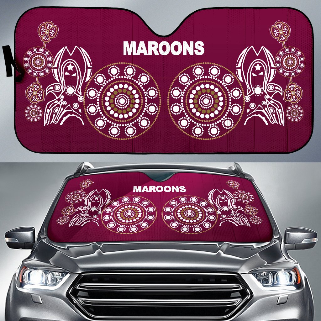 queensland-auto-sun-shades-maroons-simple-indigenous
