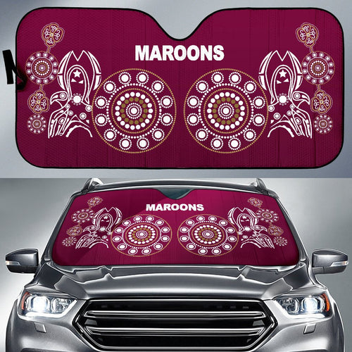 queensland-auto-sun-shades-maroons-simple-indigenous
