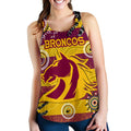 Brisbane Broncos Women Racerback Tank Indigenous Country Style No.1 - Vibe Hoodie