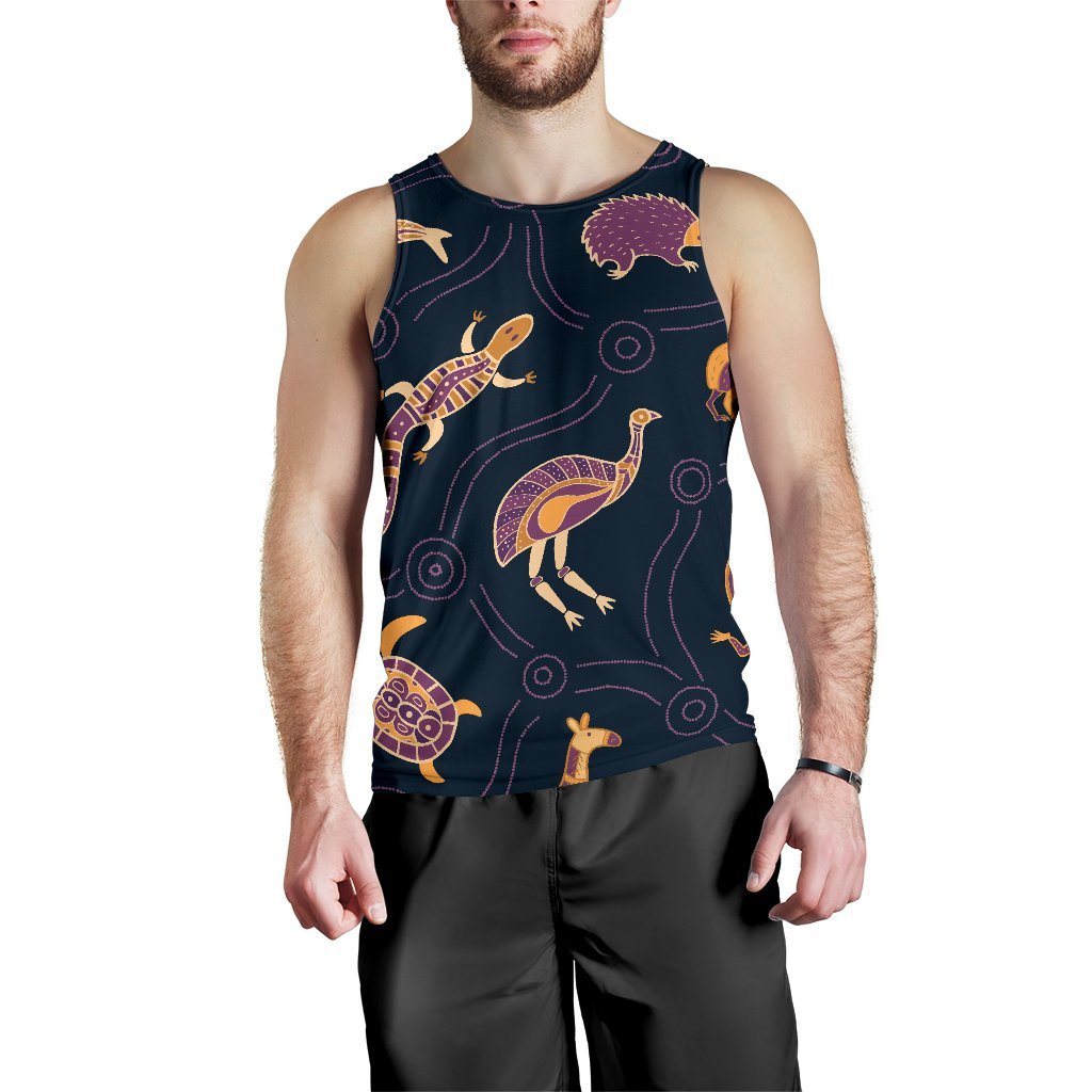mens-tank-top-indigenous-animals-patterns