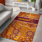 brisbane-broncos-area-rug-aboriginal-patterns