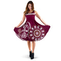 Queensland Women's Dress Maroons Simple Indigenous - Vibe Hoodie
