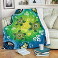 premium-blanket-indigenous-green-turtle