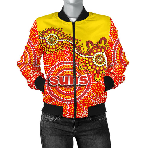 gold-coast-womens-bomber-jacket-sun-aboriginal