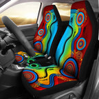 aboriginal-car-seat-covers-indigenous-art-color-circle-patterns-blue-dream