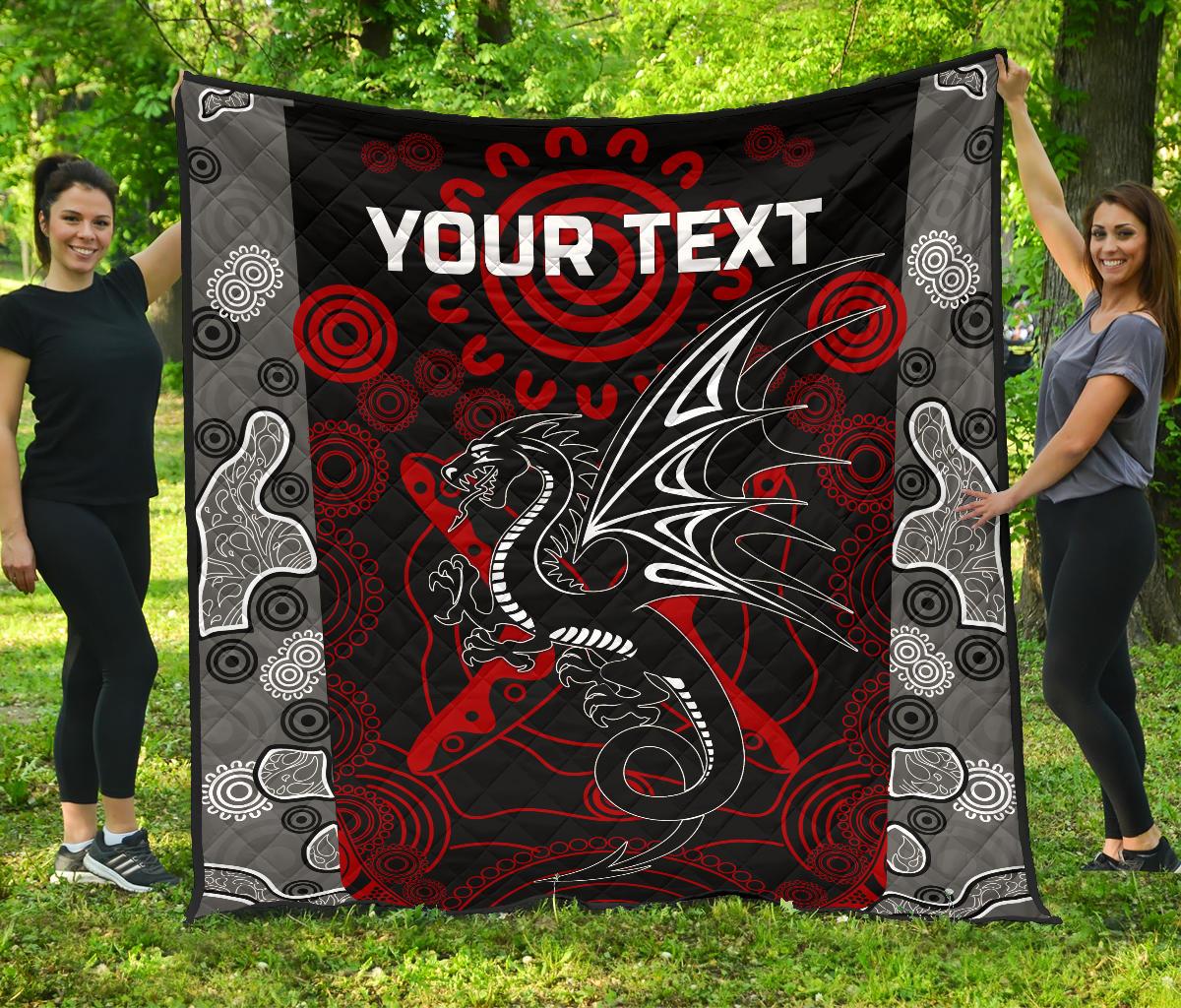 custom-personalised-dragons-premium-quilt-st-george-aboriginal