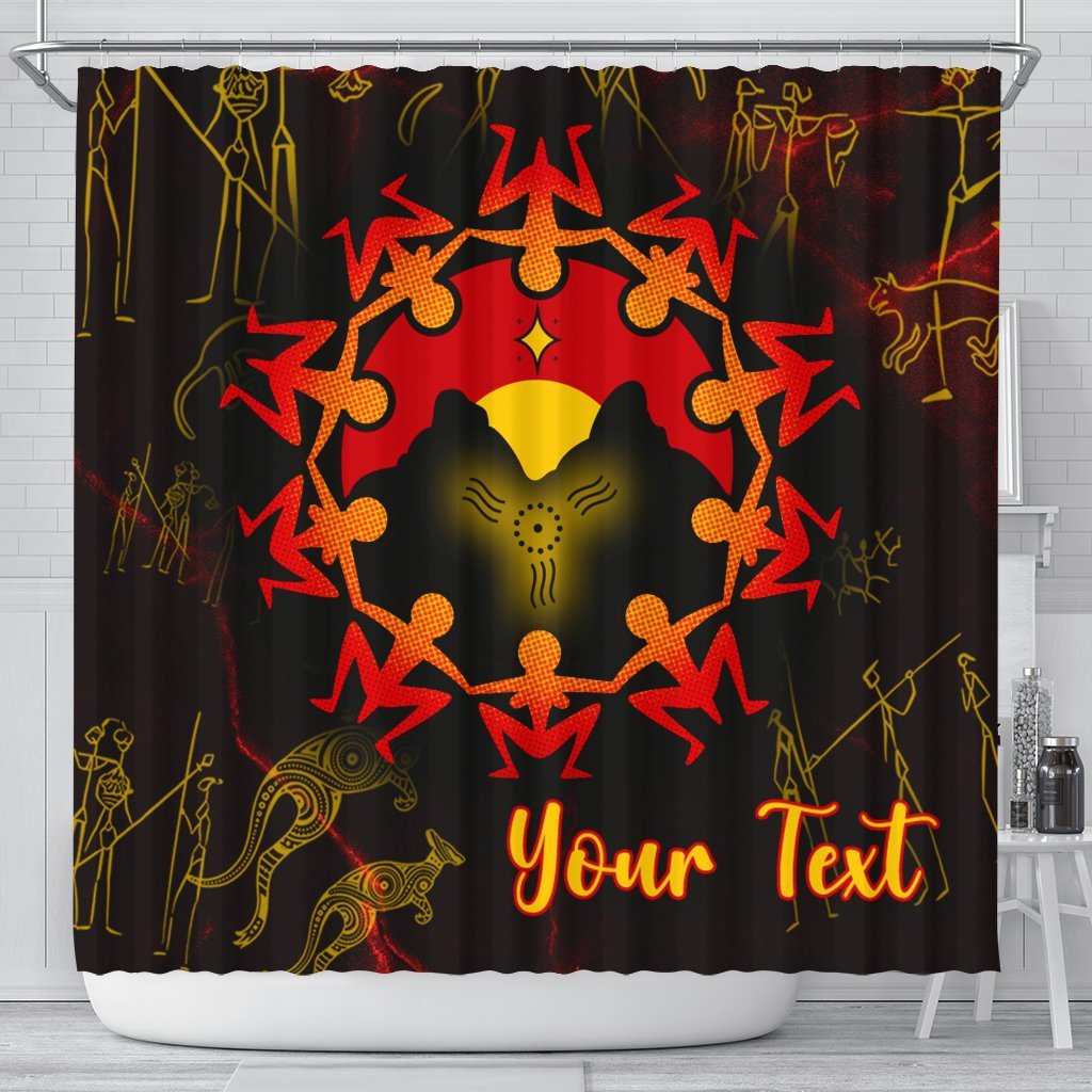 custom-aboriginal-shower-curtain-australia-map-and-indigenous-flag