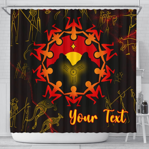 custom-aboriginal-shower-curtain-australia-map-and-indigenous-flag