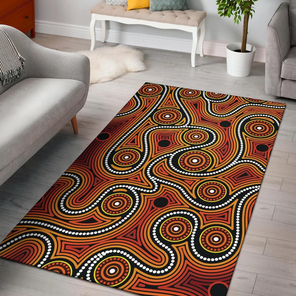aboriginal-area-rug-indigenous-circle-dot-painting-ver01