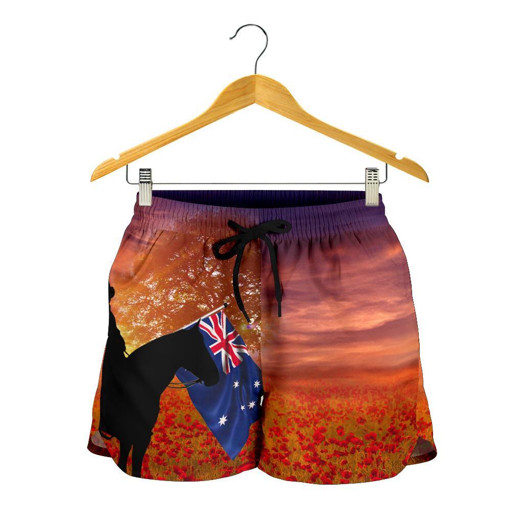 Anzac Day 2021 Women's Shorts - Lest We Forget - Vibe Hoodie
