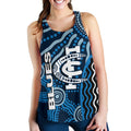 Carlton Blues Racerback Tank Aboriginal - Vibe Hoodie