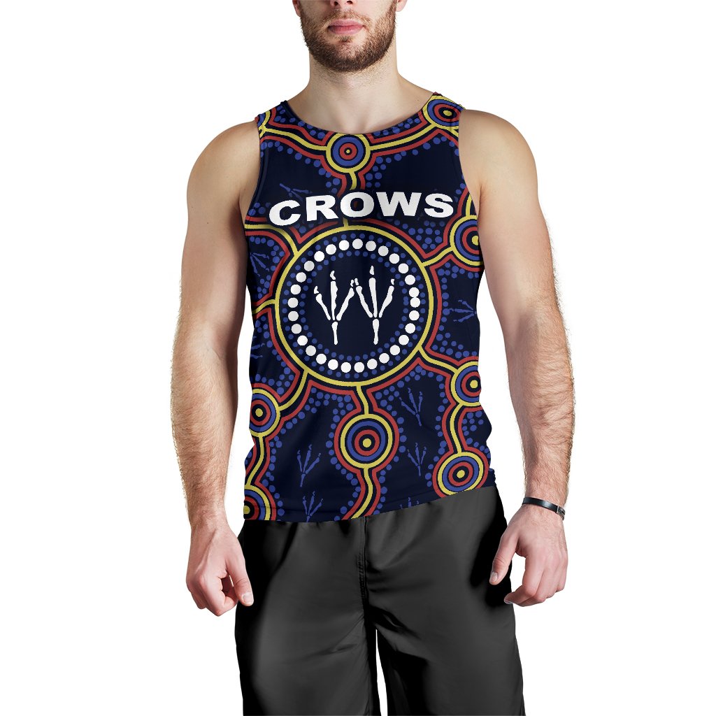 adelaide-men-tank-top-indigenous-crows-footprint