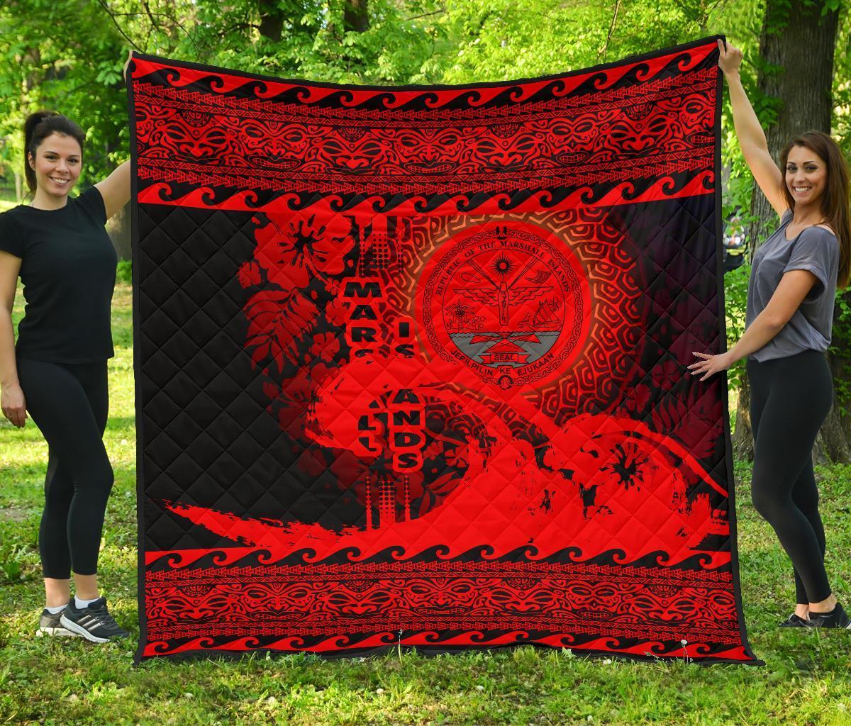 marshall-island-quilt-wave-red-design