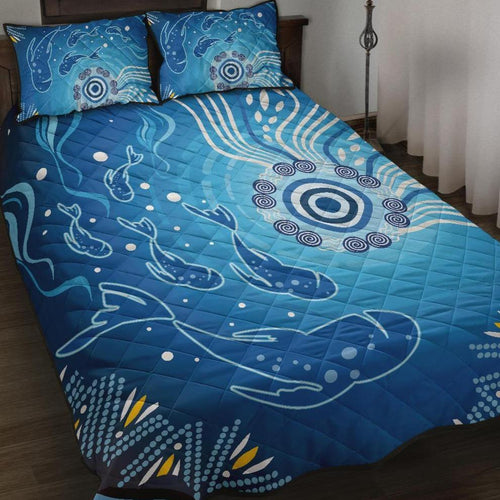 aboriginal-quilt-bed-set-indigenous-ocean-fishing