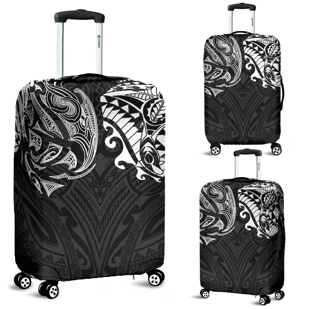 new-zealand-luggage-covers-maori-polynesian-tattoo-white
