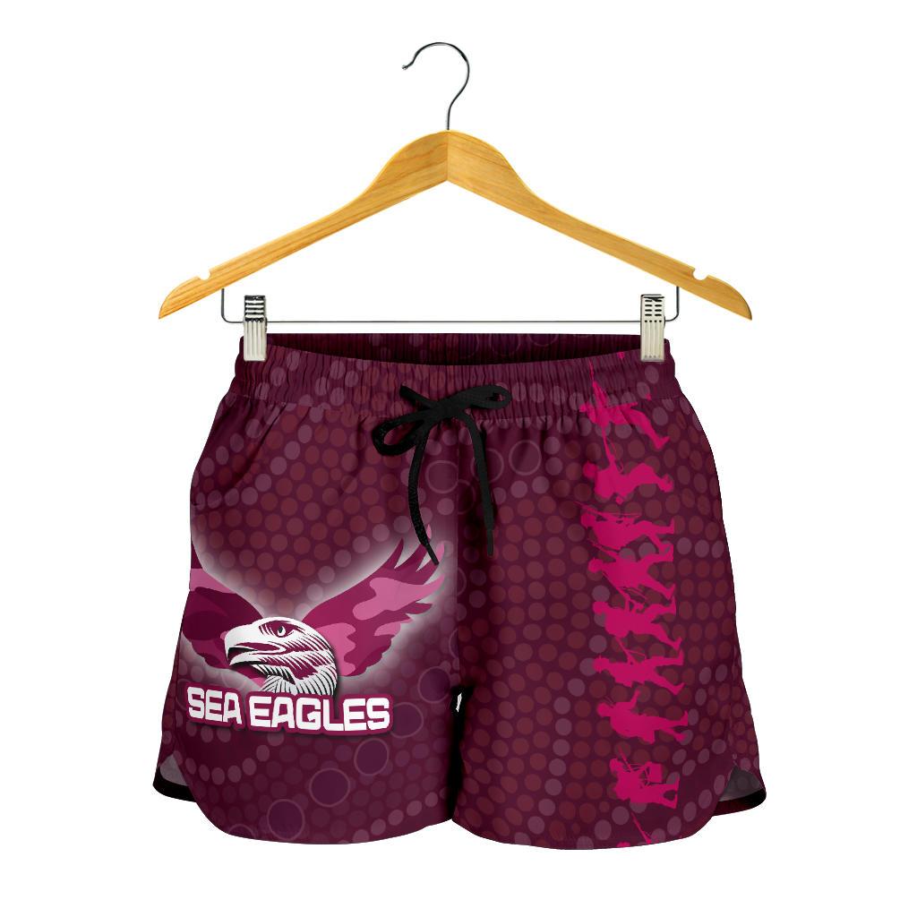 Sea Eagles Women Shorts Anzac Country Style - Vibe Hoodie