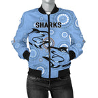 cronulla-womens-bomber-jacket-sharks-unique-indigenous