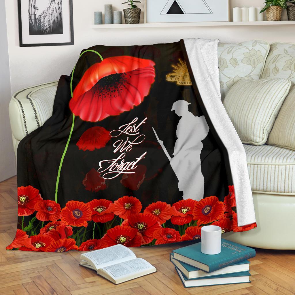anzac-premium-blanket-remembrance-poppy-flowers