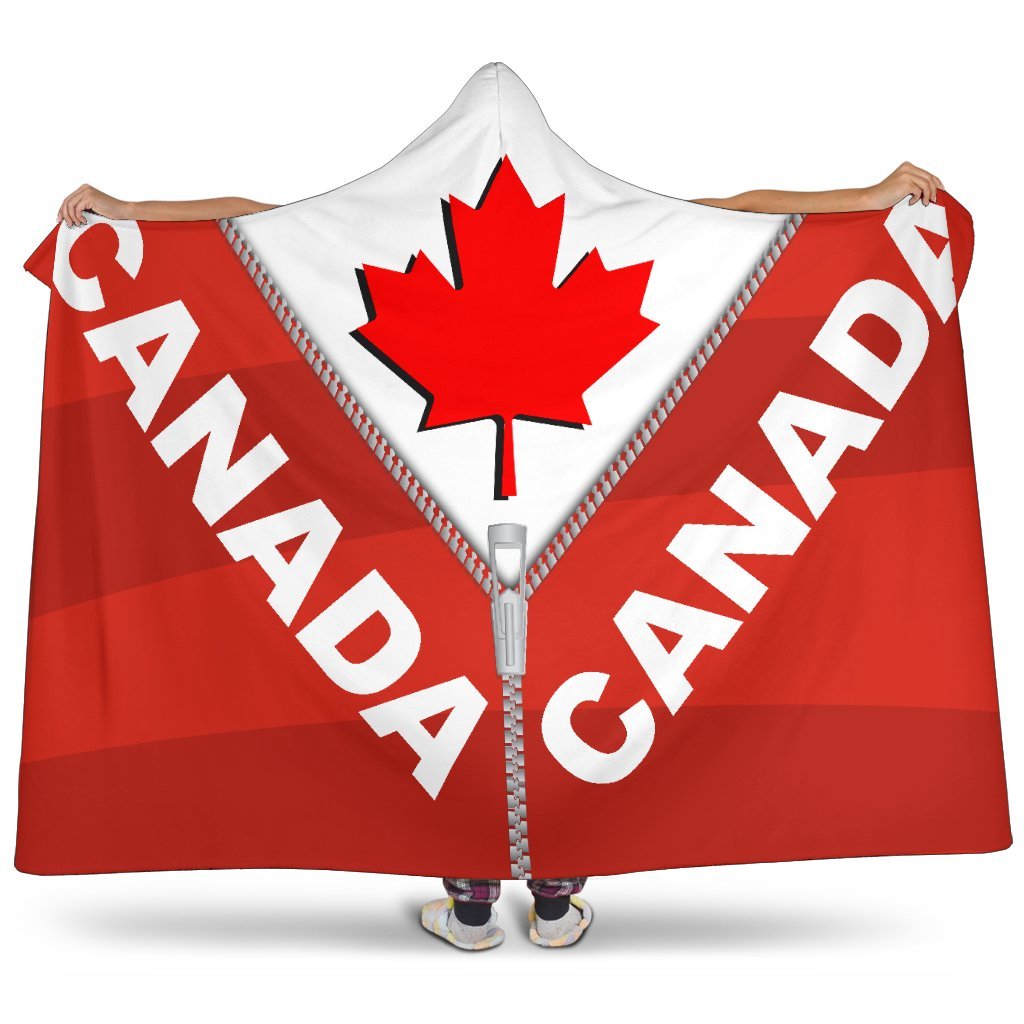 canada-hooded-blanket-with-straight-zipper-style-red