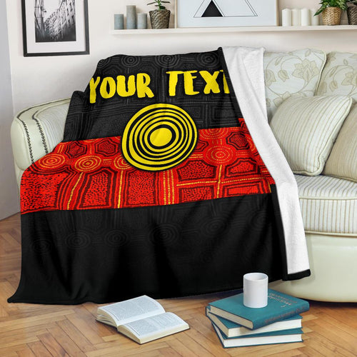 personalised-aboriginal-premium-blanket-aussie-indigenous-flag