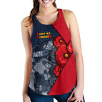 Aboriginal Racerback Tank (Women), Anzac Day - Vibe Hoodie