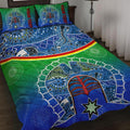 personalised-quilt-bed-set-torres-strait-symbol-with-aboriginal-patterns