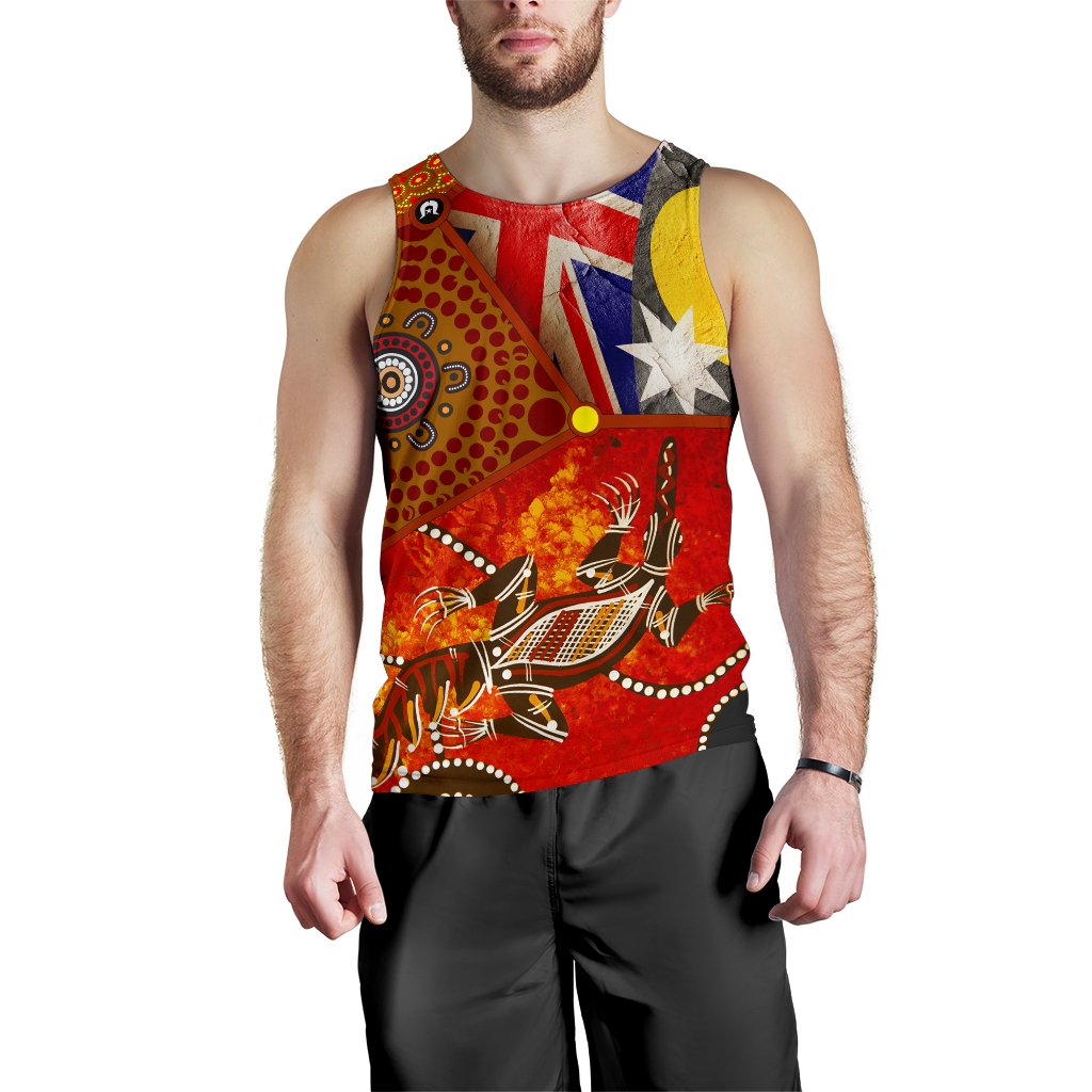 mens-tank-top-aboriginal-dot-painting-flags-corocodile