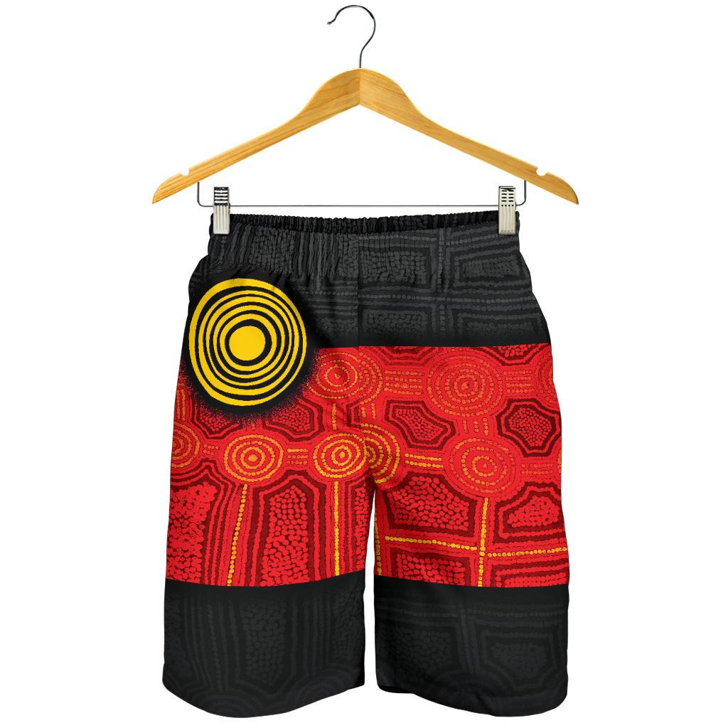 aboriginal-mens-shorts-aussie-indigenous-flag